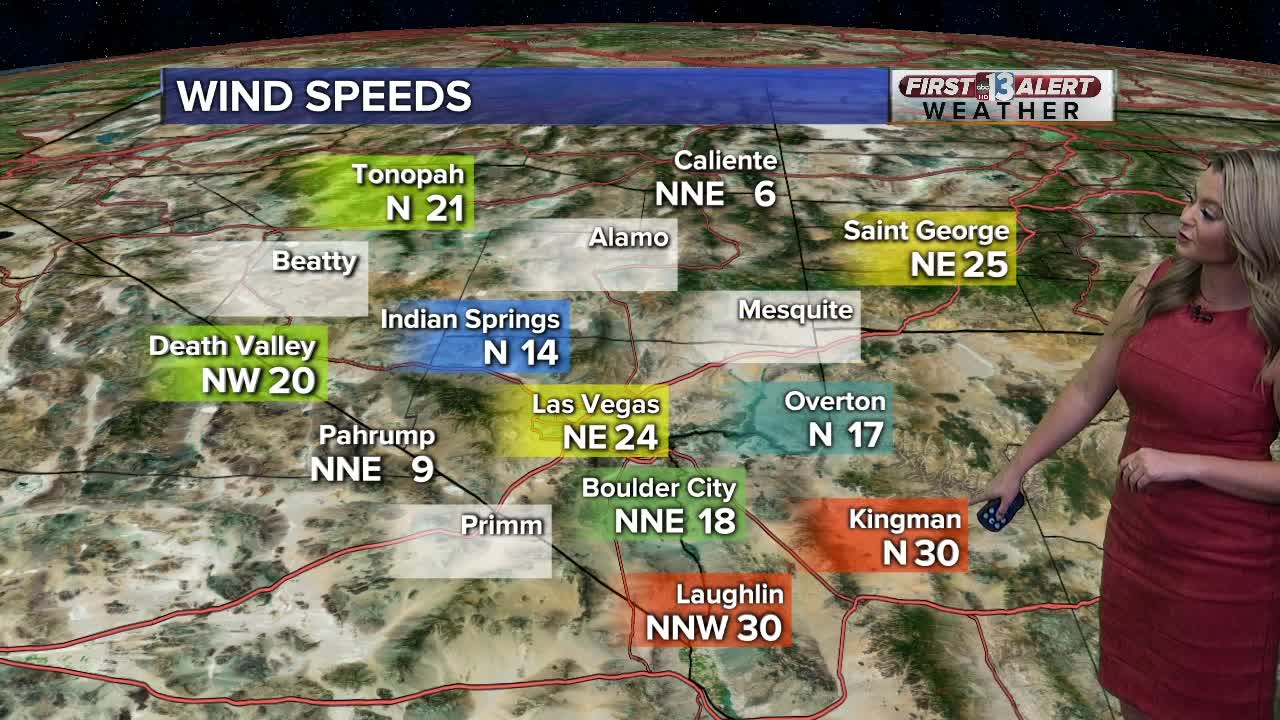 13 First Alert Las Vegas evening forecast | Jan. 29, 2020