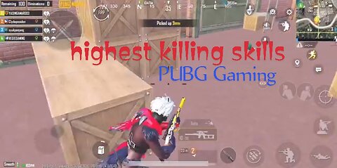 PUBG gaming | highest killing skill