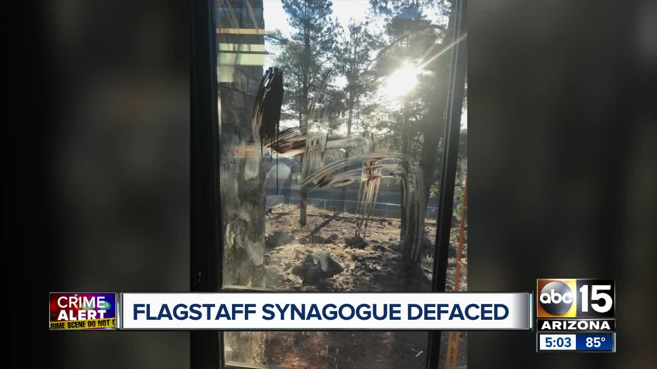 Flagstaff synagogue defaced