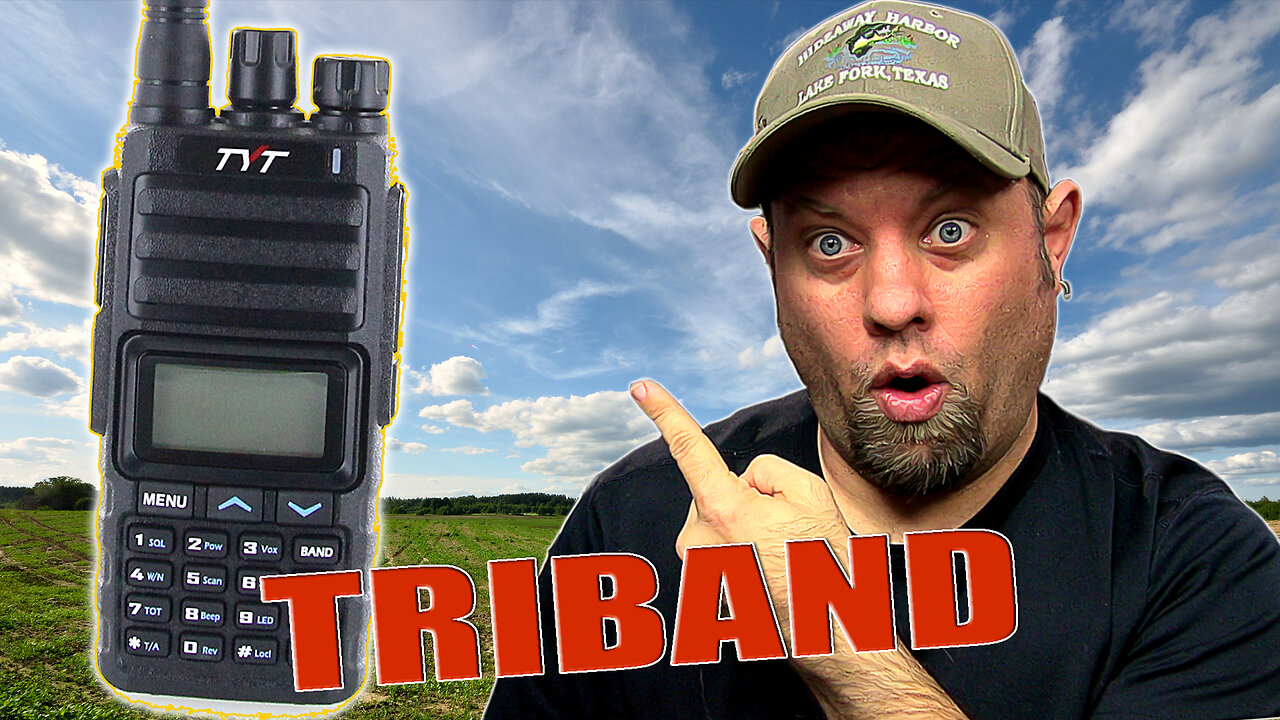 TYT TH-350 TRIBAND Handheld Ham Radio - Includes 220MHz!