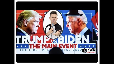 Joe Biden vs Donald Trump (K-von Comedy clip)