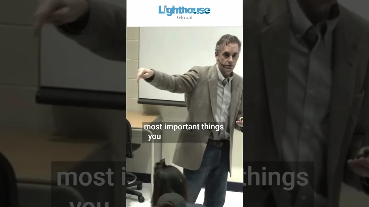 Make Small Adjustments for Big Change - Jordan Peterson #shorts #lighthouseglobal #jordanpeterson