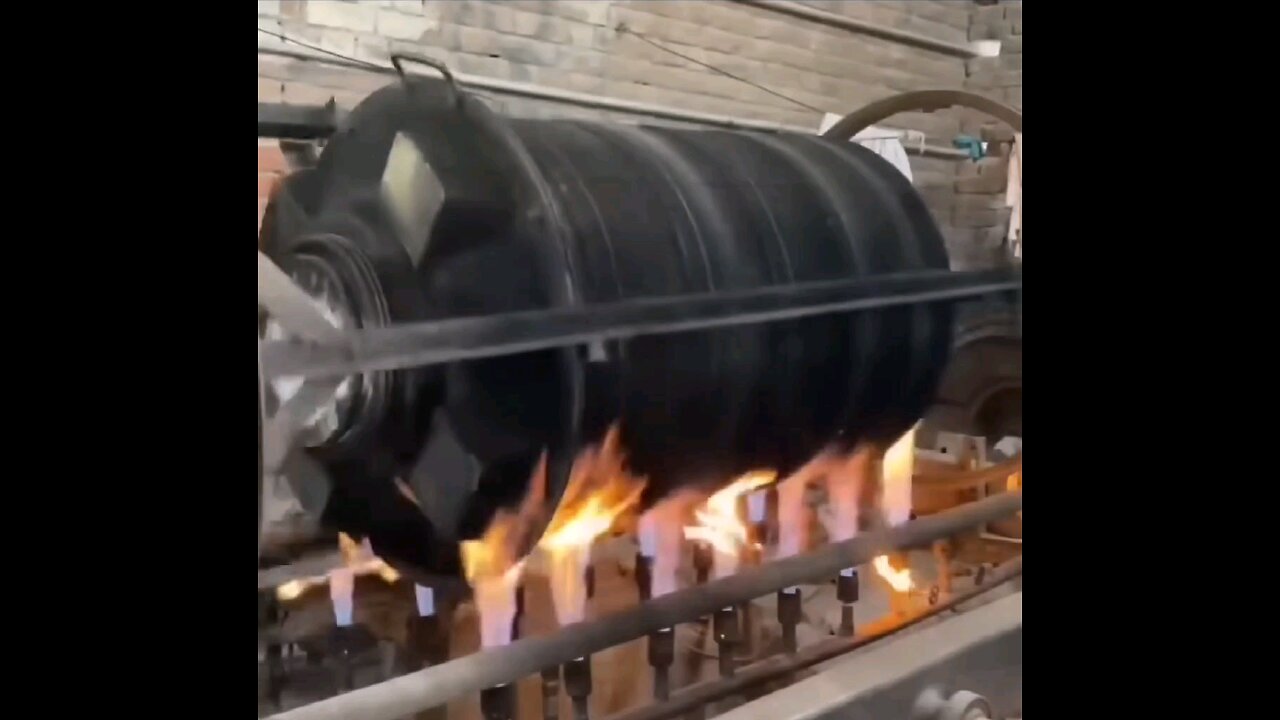 Production of Large Barrels in Spinning Molds