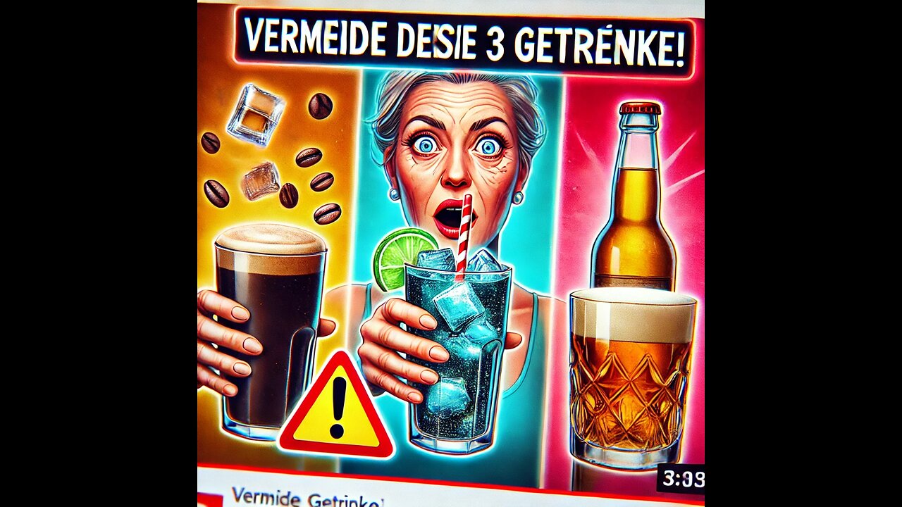 😱 Diese 3 Getränke lassen deine Haut SCHNELL altern! 🚨 Vermeide sie sofort! Teil 2