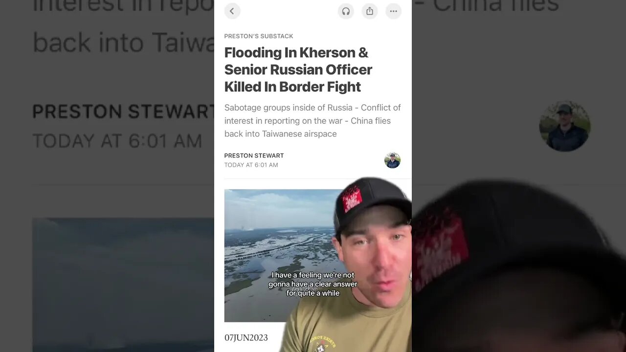 Kherson Flooding, Belgorod, and Think Tank Funding