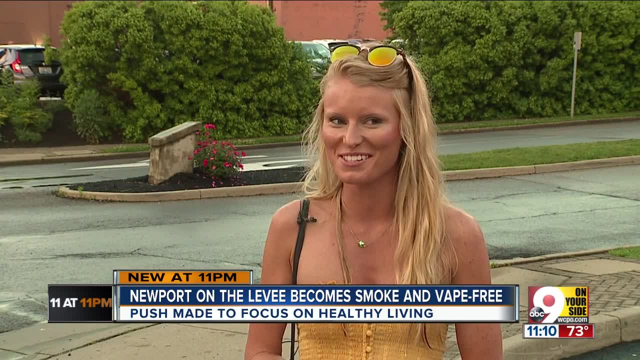 Newport on the Levee becomes smoke- and vape-free