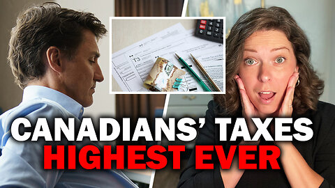 Canadian families hit hard as taxes surpass cost of basic necessities