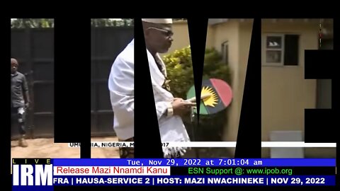 Welcome To The University Of Radio Biafra | Hausa-Service 2 | Host: Mazi Nwachineke | Nov 29, 2022