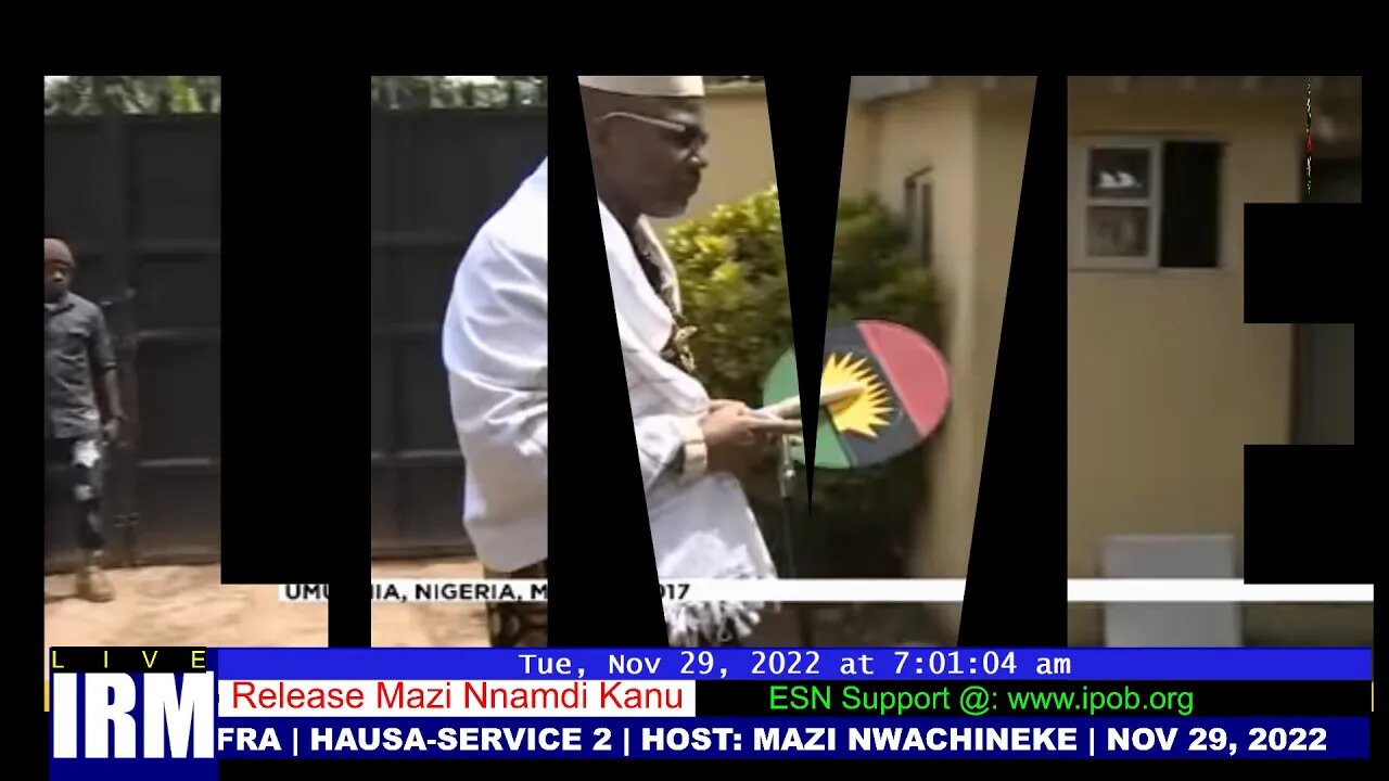 Welcome To The University Of Radio Biafra | Hausa-Service 2 | Host: Mazi Nwachineke | Nov 29, 2022