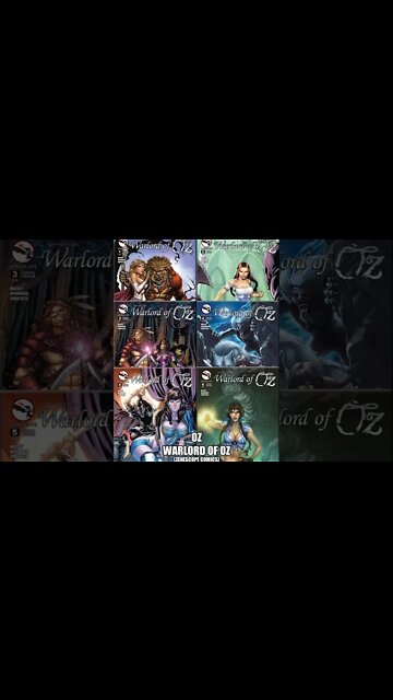 Oz "Warlord of Oz" Covers