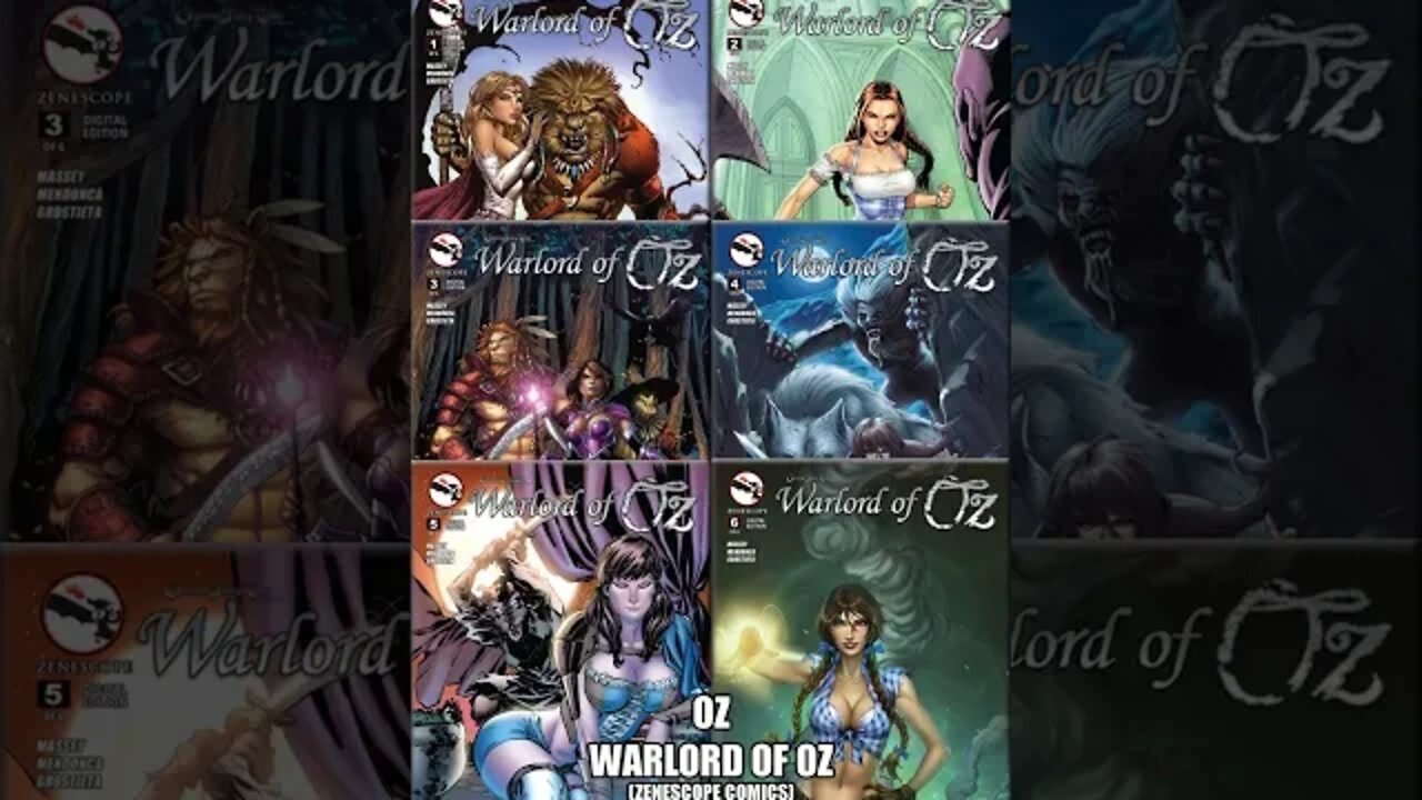 Oz "Warlord of Oz" Covers