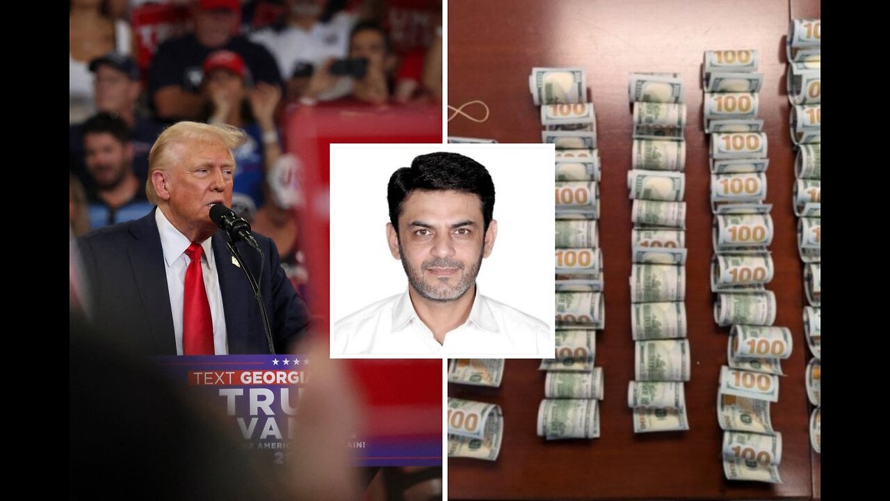 TRUMP ASSASSINATION PLOT - PAKISTANI BUSINESSMAN ARRESTED