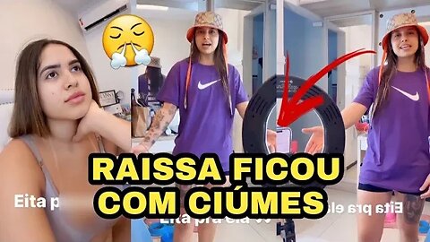 RAISSA FICOU COM CIÚMES PORQUE GRAVEI DE CU3CA😅