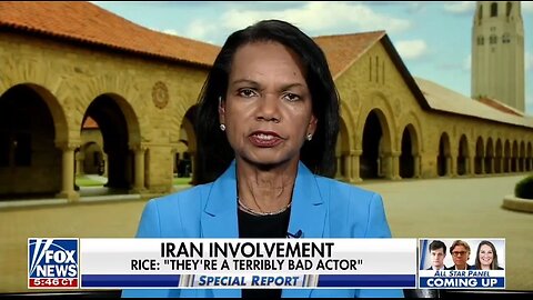 Condi Rice: Never Give Another Penny To Iran