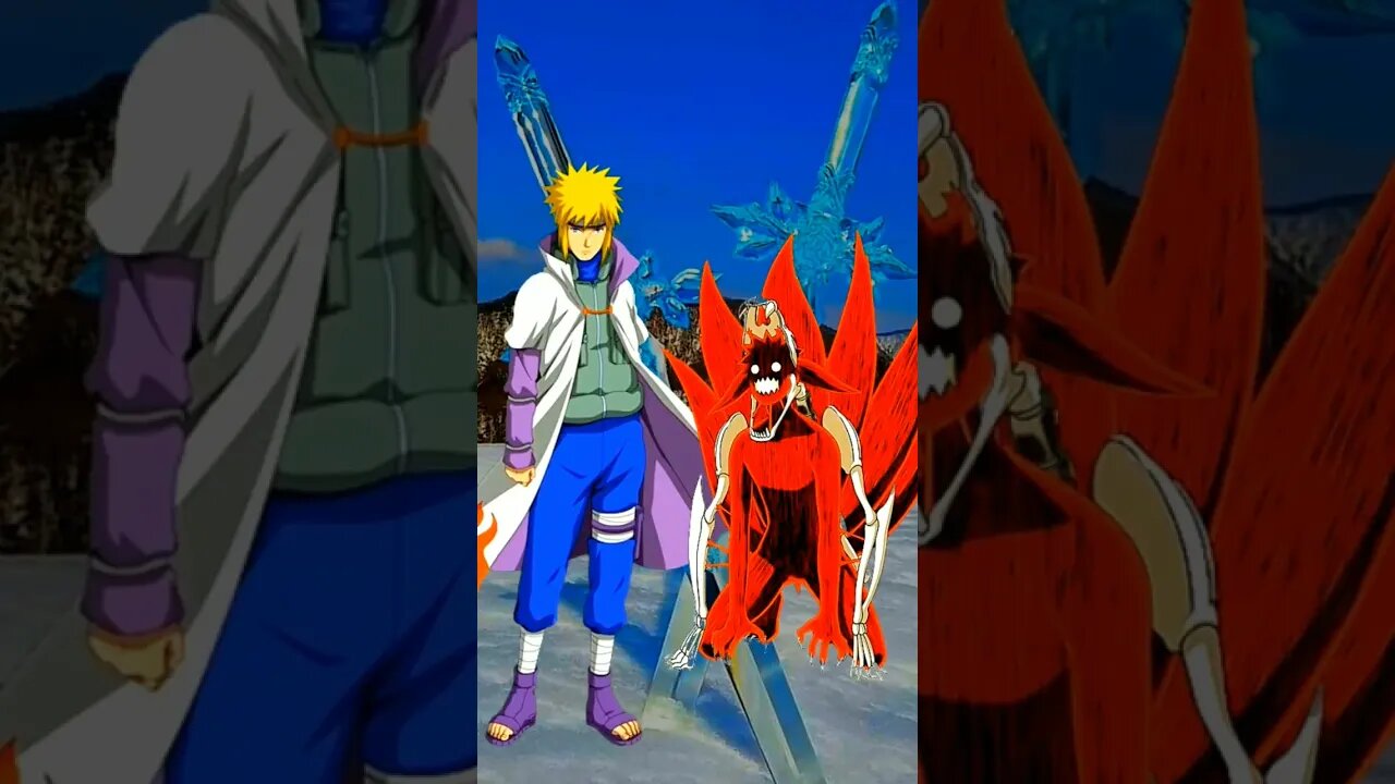 Minato VS Kurama - WHO IS STRONGEST??.#shorts