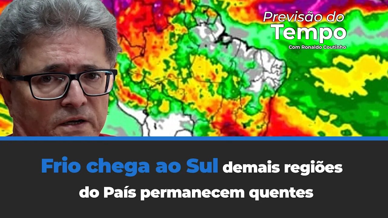 Frio começa a chegar no Sul enquanto demais regiões do País permanecem quentes