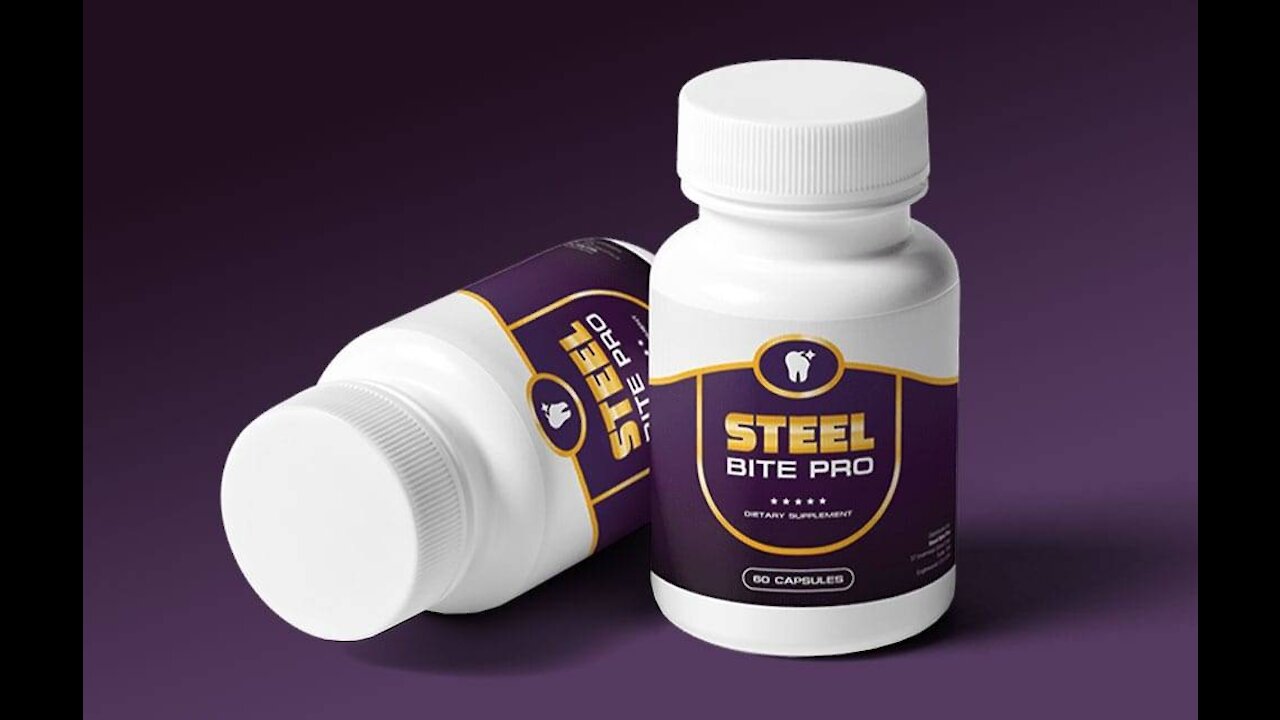 Steel Bite Pro is a nutritional supplement that claims to strengthen your gums and teeth.