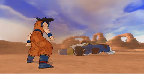 I Think I Was Not Suppose To Win - Saiyan Saga in DBZ Budokai Tenkaichi 4