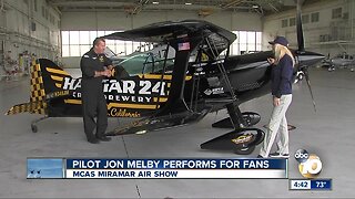 Aerobatic pilot Jon Melby shares his story