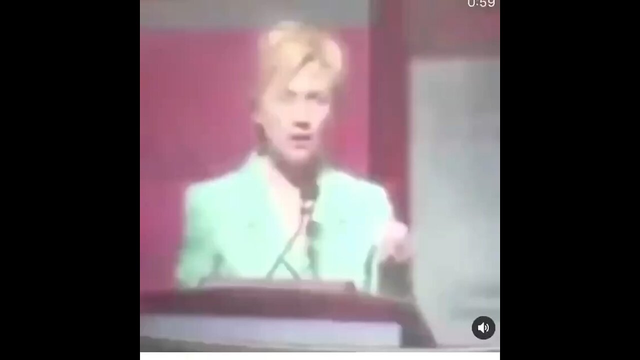 Hilary Clinton introduces George Soros.