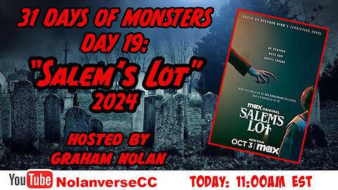 31 Days of Monsters: Day 19-"Salem's Lot" 2024