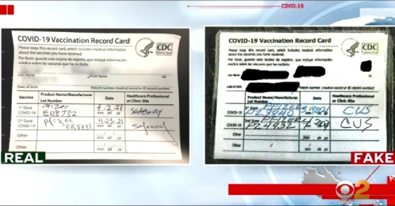 2 New York Nurses Sold Fake Covid Vax Cards and Made Over 1.5 Million In 3 Months!