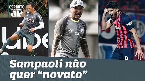 ATACANTES no Santos de Sampaoli. AGORA VAI??