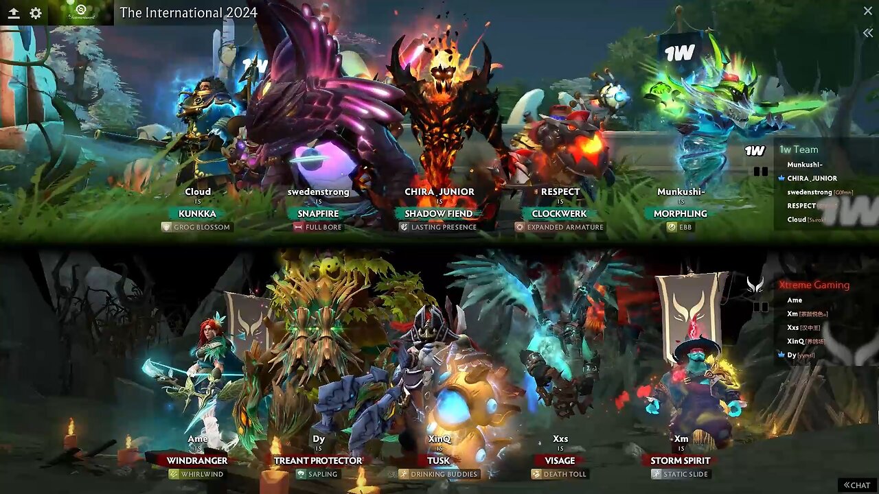 DOTA 2 - THE INTERNATIONAL 2024 - 1w TEAM VS XTREME GAMING (GROUP A)