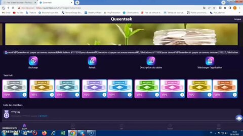 Gagner argent usdt trc20 retrait trust wallet binance Queentask