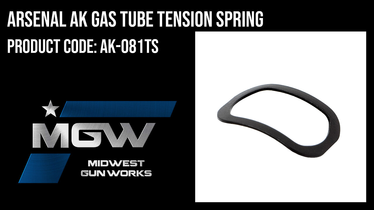 Arsenal AK Gas Tube Tension Spring - AK-081TS
