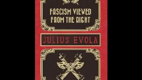 Fascism Viewed from the Right by Julius Evola