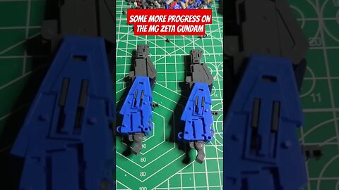 More progress made on the Master Grade Zeta Gundam #gundam #gunplabuilder #gunpla