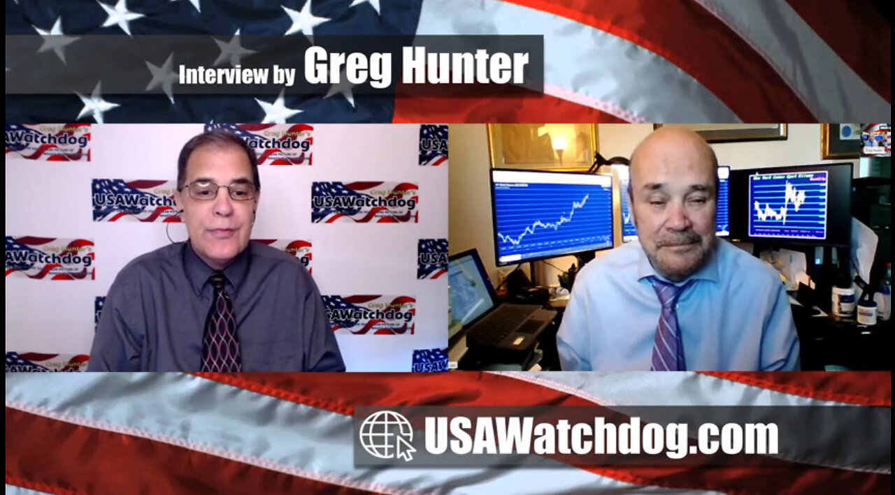 Greg Hunter w/ Martin Armstrong - Deep State Knows It Cannot Cheat Kamala In