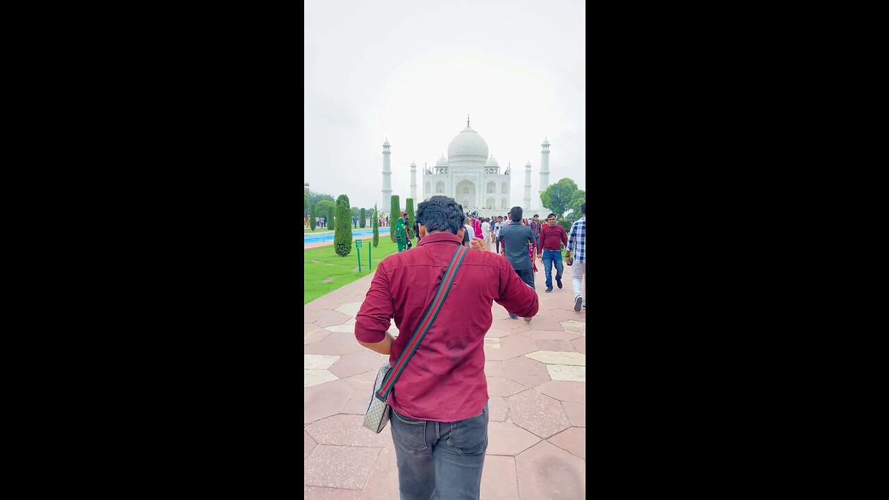 Taj mahal live♥️🥹 #viral #tajmahal