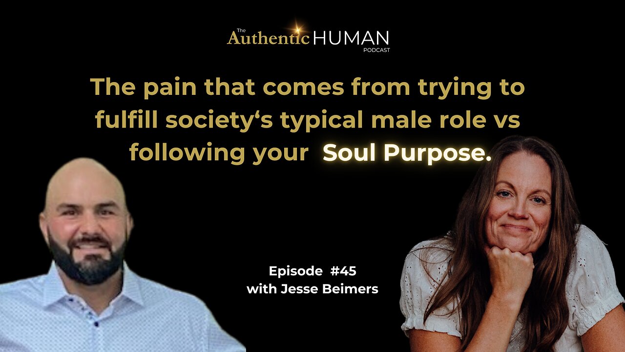 The Pain From Trying to Fulfill Society‘s Typical Male Role vs Following Your Soul Purpose.