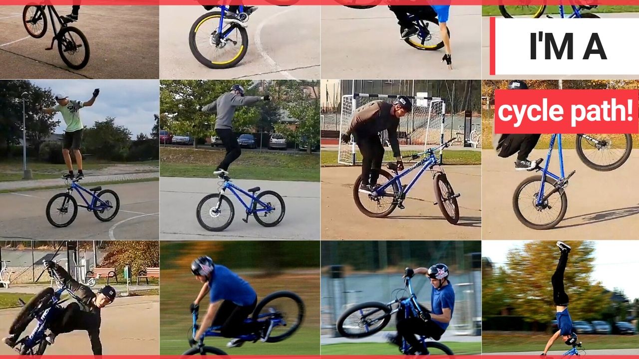 This incredible video shows a jaw dropping selection of bike stunts!