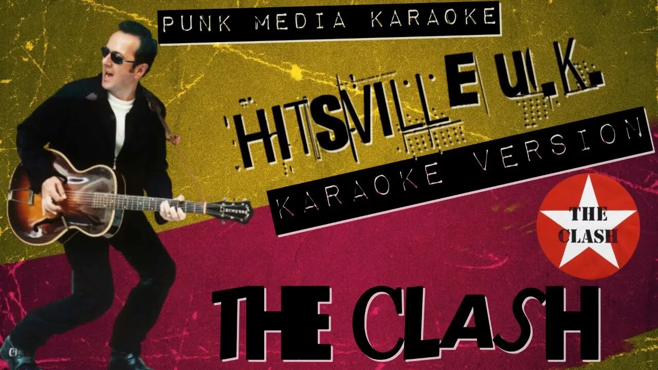 THE CLASH ✴ HITSVILLE U.K. ✴ KARAOKE INSTRUMENTAL ✴ PMK