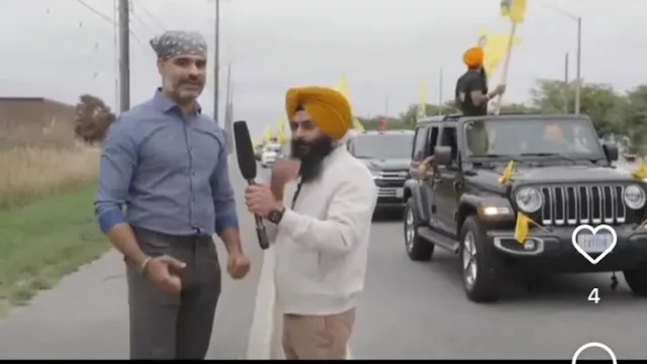 Khalistan Referendum Car Rally Toronto 🇨🇦