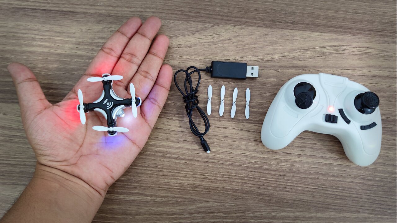 Rc Small Drone Unboxing And Review