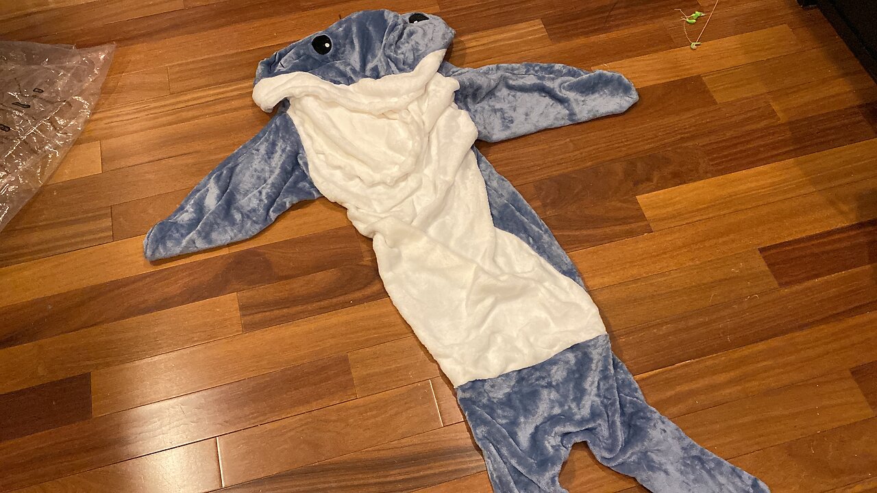 Shark Blanket Onesie Blanket Hoodie Onesie, Shark Pajamas, Shark Costume Shark Wearable Kids Child