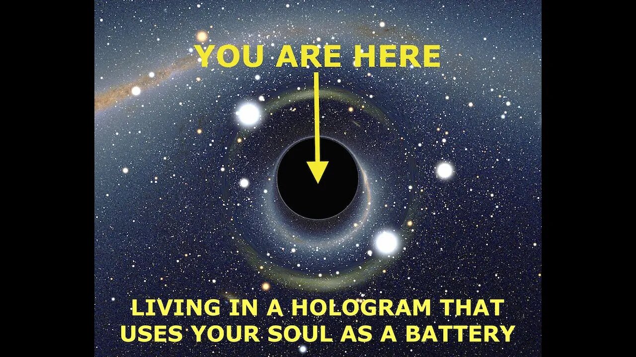 You Are Here: Living In A Hologram That Uses Your Soul As A Battery, This Is How It Works, The Code