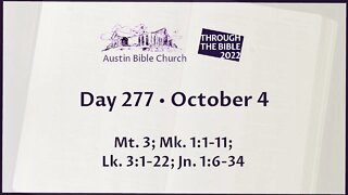 Through the Bible 2022 (Day 277)