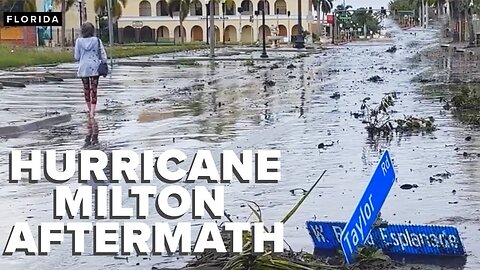 Florida residents begin to recover from the devastating damage left behind from Hurricane Milton