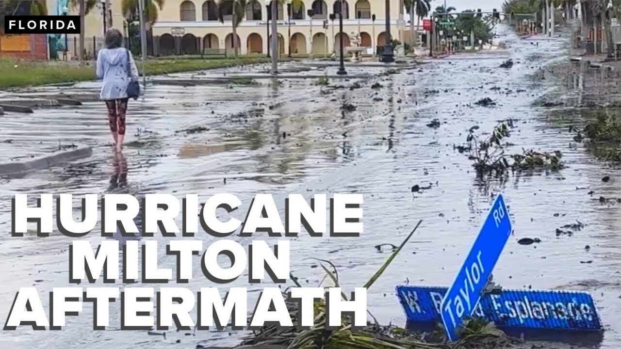 Florida residents begin to recover from the devastating damage left behind from Hurricane Milton