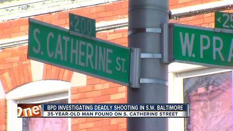 Man fatally shot in SW Baltimore Saturday evening