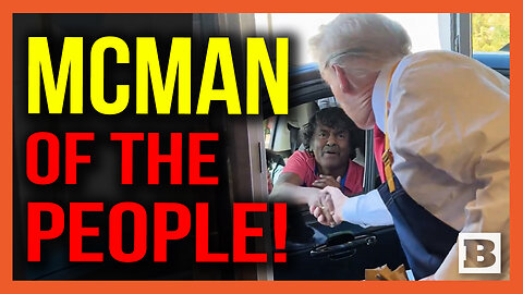 McMan of the People! Trump Tells Customer "You're Not Ordinary" While Working McDonald's Drive-Thru