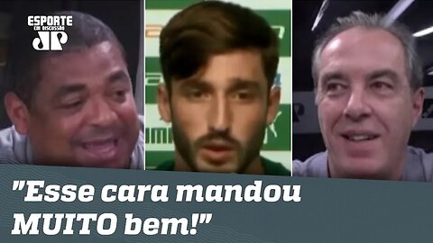 "Ele foi ESPERTO!" Reforço do Palmeiras é EXALTADO por resposta em apresentação!