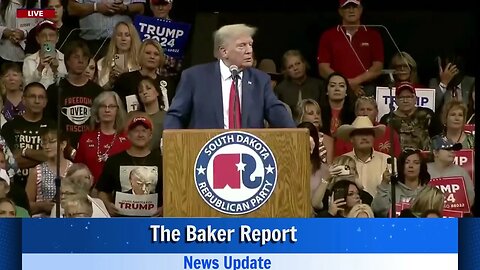 Emotional Donald Trump Speaks of America in South Dakota