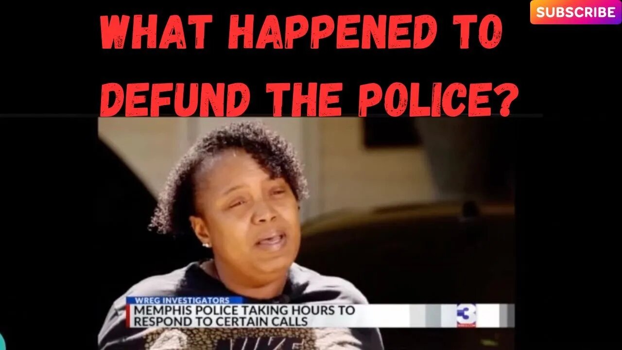 Memphis Police Aren't Showing Up When Called! I Thought Y'all Wanted The Police DEFUNDED?!