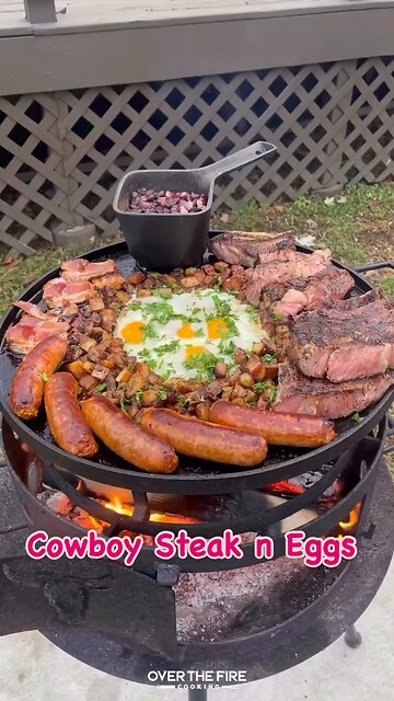 Cowboy Steak and Eggs